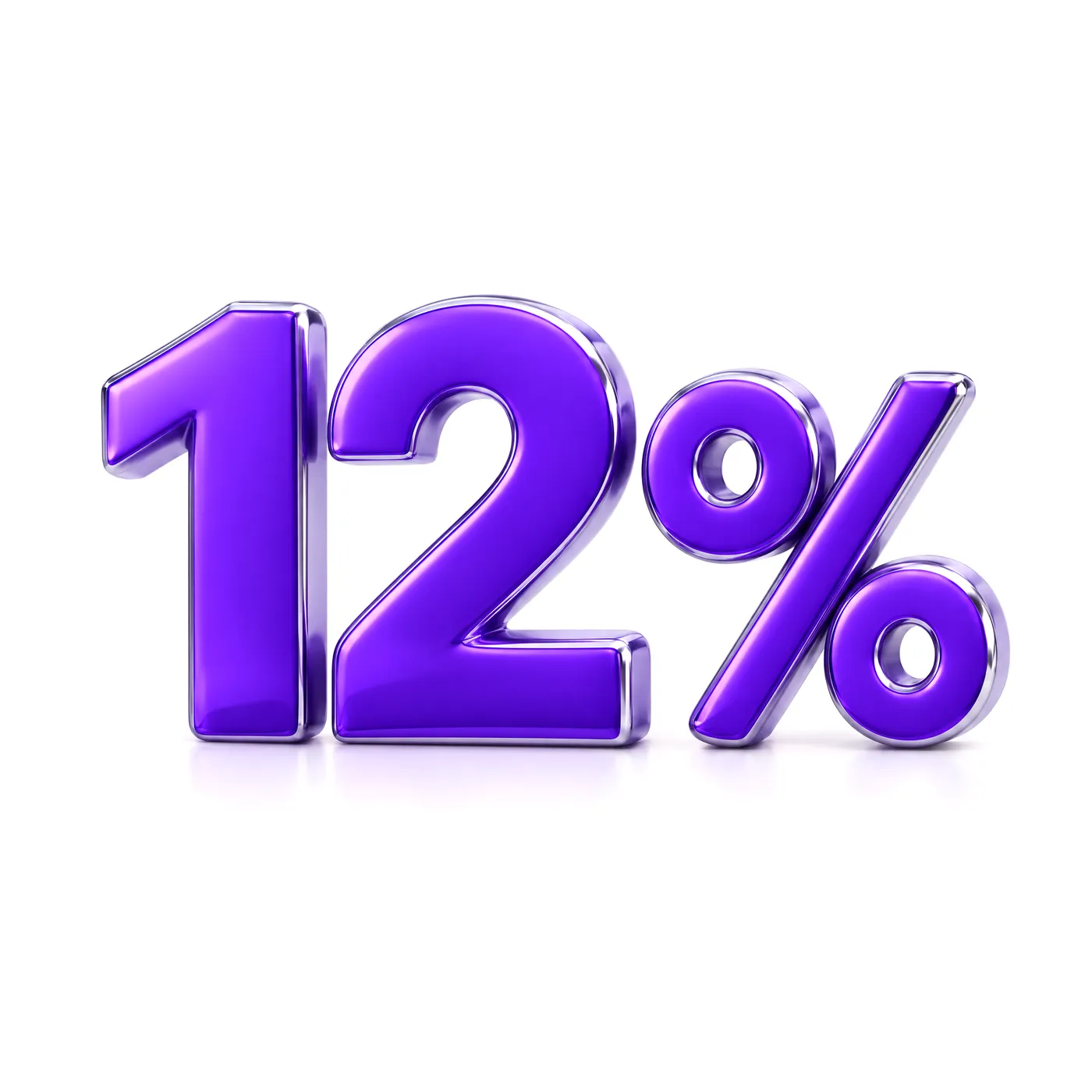 A violet 3D 12%